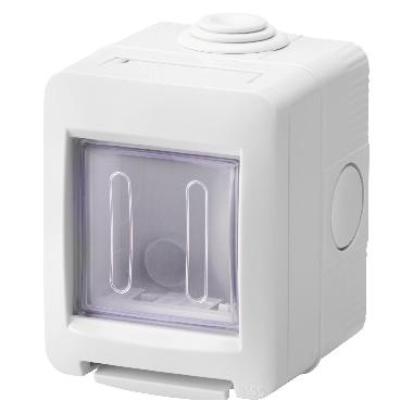 CONTENITORI STAGNI 2P IP55 GRIGIO - GEWISS GW16512 - GEWISS GW16512 - GEWISS GW16512 product photo Photo 01 3XL