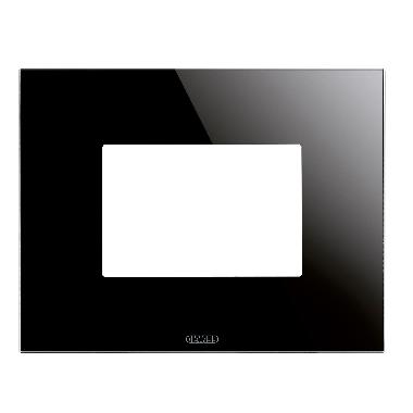 PLACCA ICE 3P NERO - GEWISS GW16903CN - GEWISS GW16903CN - GEWISS GW16903CN product photo Photo 01 3XL