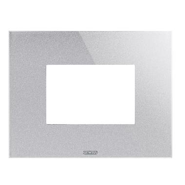 PLACCA ICE 3P TITANIO - GEWISS GW16903CT - GEWISS GW16903CT - GEWISS GW16903CT product photo Photo 01 3XL