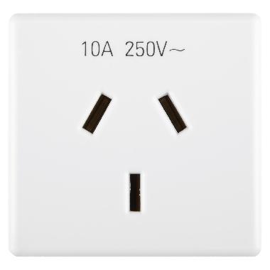 PRESA 2P+T 10A ST.AUSTR.SY/WT - GEWISS GW20357 - GEWISS GW20357 - GEWISS GW20357 product photo Photo 01 3XL