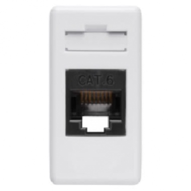 CONNETTORE RJ 45 CAT.6 UTP SY/WT - GEWISS GW20685 product photo Photo 01 3XL