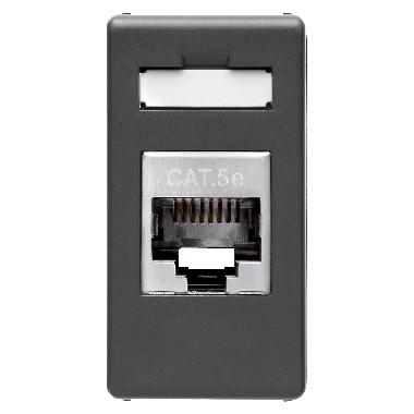 CONNETTORE DATI RJ45 CAT.5E FTP SY/BK - GEWISS GW21243 - GEWISS GW21243 - GEWISS GW21243 product photo Photo 01 3XL