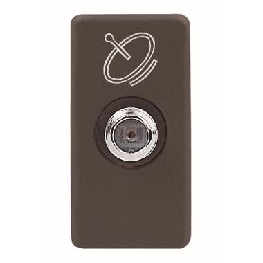 PRESA TV/SAT PASS.ATT.5 DB C.F-FEM.SY/BK - GEWISS GW21396 - GEWISS GW21396 - GEWISS GW21396 product photo Photo 01 3XL
