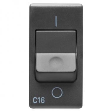 GEWISS - INTERRUTTORE AUTOMATICO MAGNETOTERMICO 230V AC - 1P+N 16A 3KA CURVA C - 1 MODULO - SYSTEM BLANCK - GEWISS GW21436 product photo Photo 02 3XL