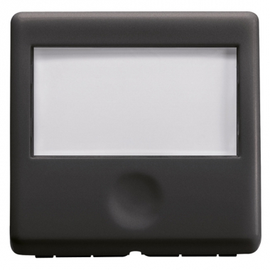 PULSANTE CON TARGA P.NOME 2M ILLUM.SY/BK - GEWISS GW21591 - GEWISS GW21591 product photo Photo 02 3XL