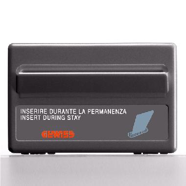 INTERRUTTORE BADGE ELETTROMEC.3M SY/BK - GEWISS GW21820 - GEWISS GW21820 - GEWISS GW21820 product photo Photo 01 3XL