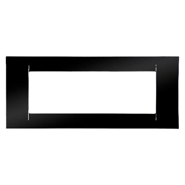 PLACCA 6P NERO TONER SYSTEM VIRNA - GEWISS GW22116 - GEWISS GW22116 - GEWISS GW22116 product photo Photo 01 3XL