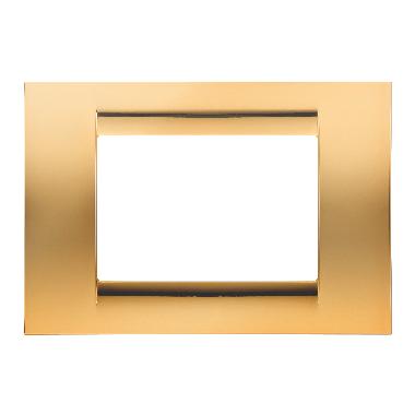 PLACCA 3P ORO ANTICO SYSTEM VIRNA - GEWISS GW22263 - GEWISS GW22263 - GEWISS GW22263 product photo Photo 01 3XL