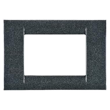 PLACCA 3P ARDESIA METALLIZ.SYSTEM VIRNA - GEWISS GW22293 - GEWISS GW22293 - GEWISS GW22293 product photo Photo 01 3XL