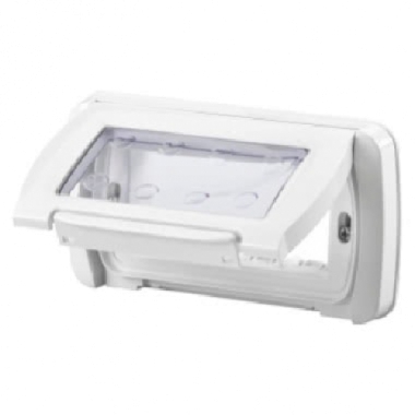 PLACCA STAGNA 4P.BIANCO NUVOLA TOP SYSTEM. - GEWISS GW22461 product photo Photo 01 3XL