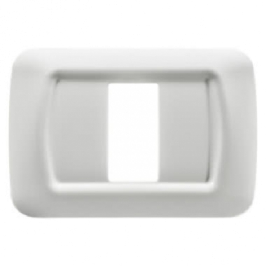 PLACCA 1 POSTO BIANCO NUVOLA TOP SYSTEM - GEWISS GW22501 product photo Photo 01 3XL