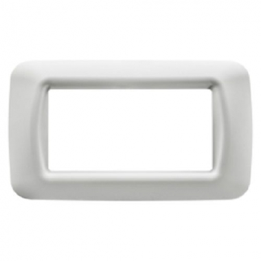 PLACCA 4 POS.BIANCO NUVOLA TOP SYSTEM - GEWISS GW22504 product photo Photo 01 3XL