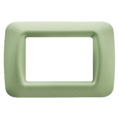 PLACCA 3 POS.VERDE VENEZIA TOP SYSTEM - GEWISS GW22543 - GEWISS GW22543 product photo Photo 01 3XL