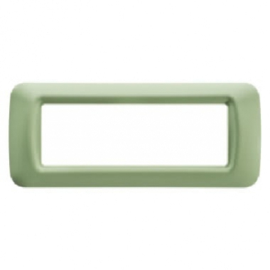 PLACCA 6 POSTI VERDE VENEZIA TOP SYSTEM - GEWISS GW22546 product photo Photo 01 3XL