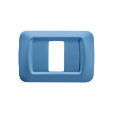 PLACCA 1 POS.AZZURRO CIELO TOP SYSTEM - GEWISS GW22561 product photo Photo 03 3XL