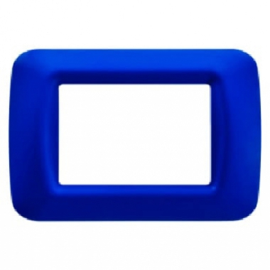 PLACCA 3 POSTI BLU JAZZ TOP SYSTEM - GEWISS GW22573 product photo Photo 01 3XL