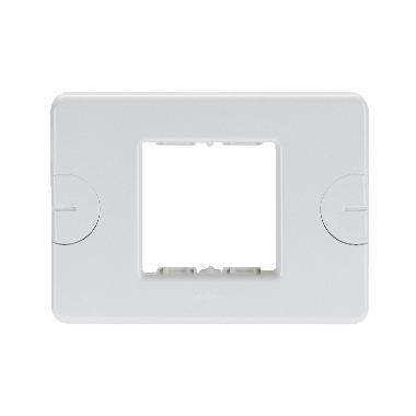 PLACCA 2 POS.BIANCO COMPACT - GEWISS GW24002 product photo Photo 01 3XL