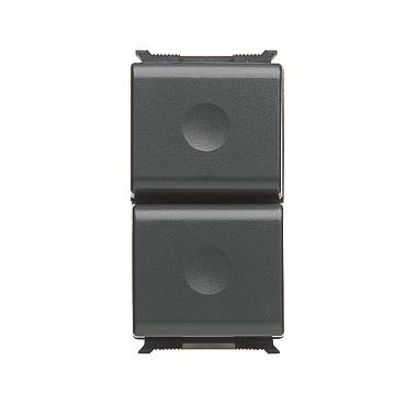 PULSANTE UNIP.DOPPIO NA 16A - GEWISS GW30033 - GEWISS GW30033 - GEWISS GW30033 product photo Photo 01 3XL