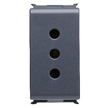 PRESA 2P+T 10A ST.ITAL.CON SCHERMI - GEWISS GW30201 product photo Photo 01 3XL