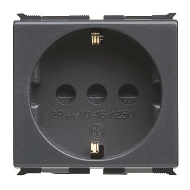 PRESA 2P+T 16A (P30) ST.ITALIANO/TEDESCO - GEWISS GW30210 - GEWISS GW30210 - GEWISS GW30210 product photo Photo 01 3XL