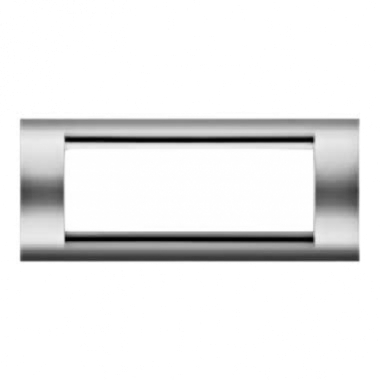 PLACCA 6 POSIZIONI CROMO SOFT PLAYBUS - GEWISS GW32076 product photo Photo 01 3XL