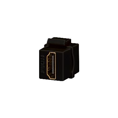 ACCOPPIATORE HDMI KEYSTONE JACK NERO - GEWISS GW38056 - GEWISS GW38056 - GEWISS GW38056 product photo Photo 01 3XL