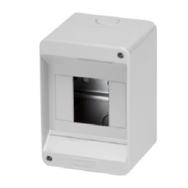 CENTRALINO PARETE SENZA PORTA 4 MODULI IP40 - GEWISS GW40023 product photo Photo 01 3XL