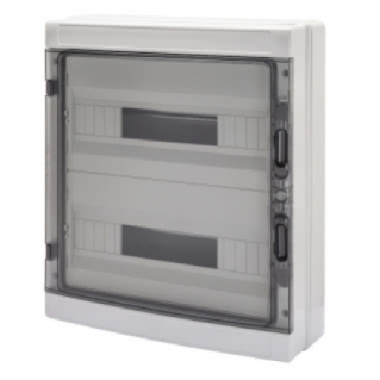 QUADRO DISTRIBUZIONE PARETE 36 MODULI (18X2) IP65 - GEWISS GW40107 product photo Photo 01 3XL