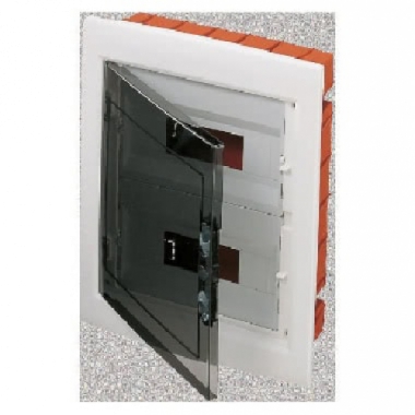 QUADRO DISTRIBUZIONE INCASSO PORTA FUME' 24 MODULI (12X2) IP40 - GEWISS GW40606 product photo Photo 01 3XL