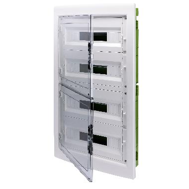 QUADRO PM P.FUME'72M.(18X4) IP40 GREEN - GEWISS GW40611PM - GEWISS GW40611PM product photo Photo 01 3XL