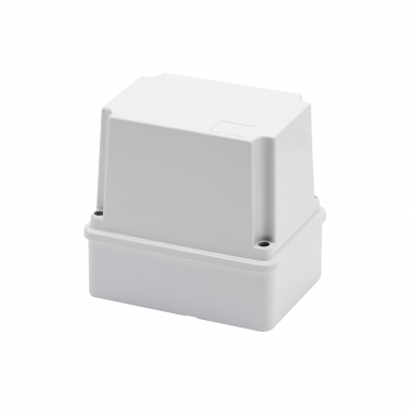 CASSETTA DERIVAZIONE IP56 PARETI LISCE COPERCHIO ALTO GRIGIO 150X110X140 - GEWISS GW44416 product photo Photo 01 3XL