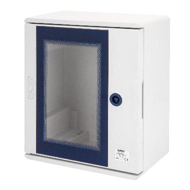 QUADRO QP POLIESTERE PORTA TRASP 250X300X160 IP66 - GEWISS GW46201F product photo Photo 01 3XL