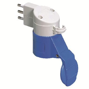 ADAT.CI S17 2P+T 16A 250V-2P+T 16A 6H - GEWISS GW64208 product photo Photo 01 3XL