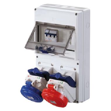 COMBIBLOC ASC 2PR: 2P+T, 3P+T IP44 - GEWISS GW66392 - GEWISS GW66392 - GEWISS GW66392 product photo Photo 01 3XL
