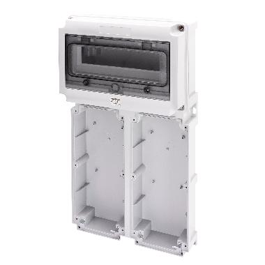 BASE MOD.+PANN.SFIN.G.DIN 2PRESE 16/32A - GEWISS GW66782 - GEWISS GW66782 - GEWISS GW66782 product photo Photo 01 3XL