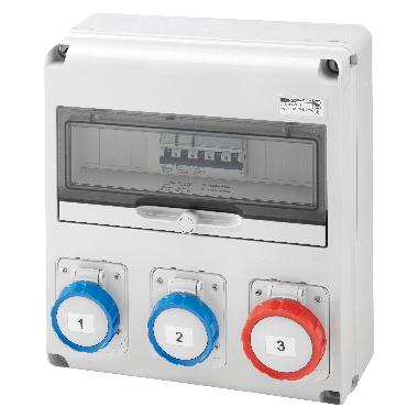 Q-DIN 14 ASD:3PR.IEC309 IP65 - GEWISS GW68205N - GEWISS GW68205N - GEWISS GW68205N product photo Photo 01 3XL