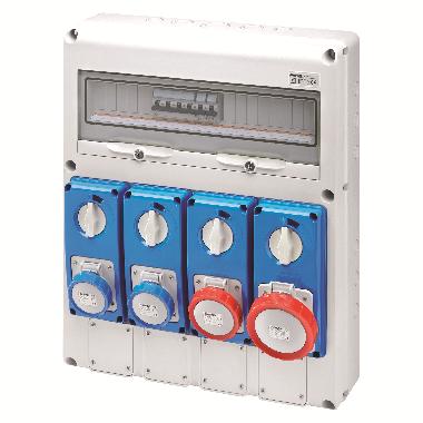 Q-DIN 20 ASD:4PR.BL.VR.SBF,4FL.IP65 - GEWISS GW68208N - GEWISS GW68208N - GEWISS GW68208N product photo Photo 01 3XL