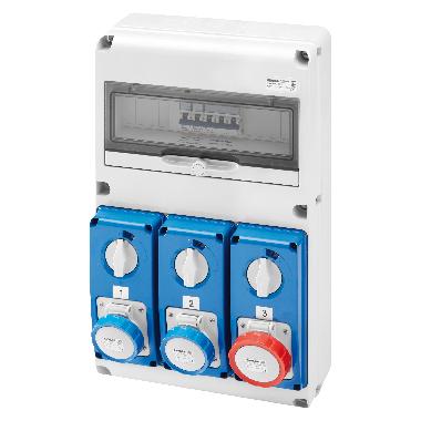 Q-DIN 14 ASD 2PR.2P+T16A+1PR.3P+N+T16A - GEWISS GW68230N - GEWISS GW68230N - GEWISS GW68230N product photo Photo 01 3XL