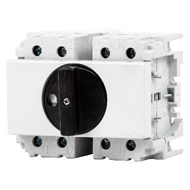 INTERRUTTORE ROTAT.3P 63A GUIDA EN50022 - GEWISS GW70207 product photo Photo 01 3XL