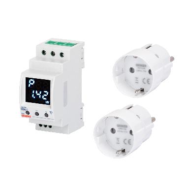 KIT P-COMFORT + 2 SMART PLUG ZIGBEE - GEWISS GWA1912 - GEWISS GWA1912 - GEWISS GWA1912 product photo Photo 01 3XL