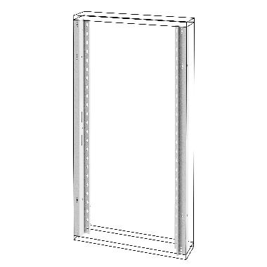 Coppia di montanti anteriori - quadro da parete - qdx 630 l - 1200mm - GEWISS GWD3008 product photo Photo 01 3XL