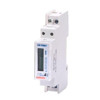 CONTATORE ENERGIA - MONOFASE DIGITALE - 32A - 1 MODULO - CHORUS - GEWISS GWD6801 product photo Photo 01 3XL