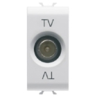 PRESA TV 1M PASS.5DB C.MASC.9,5MM BIANCO - GEWISS GW10362 product photo
