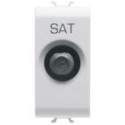 PRESA TV/SAT 1M DIRETTA C.F-FEMM.BIANCO - GEWISS GW10371 product photo