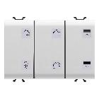 PULS.6CH TASTI E SIMB.BIANCA K - GEWISS GW10783A - GEWISS GW10783A product photo