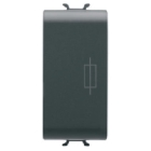 PORTAFUSIBILE 16A 250V AC 1M NERO - GEWISS GW12491 product photo