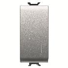 INVERTITORE 1M 1P 16AX ILL.LOC.TITANIO - GEWISS GW14092 - GEWISS GW14092 product photo