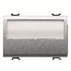 PULS.3M 1P NA 10A TARGA PORTAN.ILL.TIT. - GEWISS GW14192 product photo