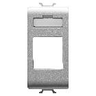 CUSTODIA PRESA RJ45 TITANIO - GEWISS GW14431 - GEWISS GW14431 - GEWISS GW14431 product photo