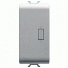 PORTAFUSIBILE 16A 250V AC 1M TITANIO - GEWISS GW14491 product photo